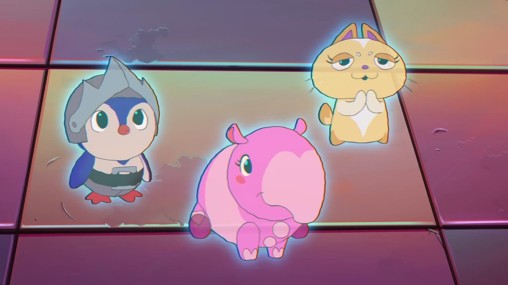 Космический Пингвин (Pengu) с Puffpig и Catbot вместе - Knights of Guinevere